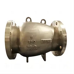 axial flow check valve